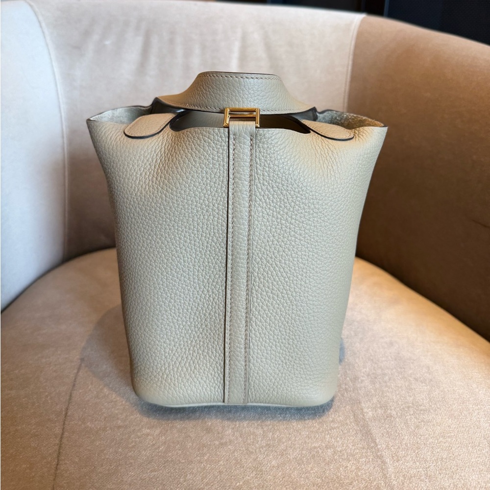 Hermes picotin 18 beige marfa